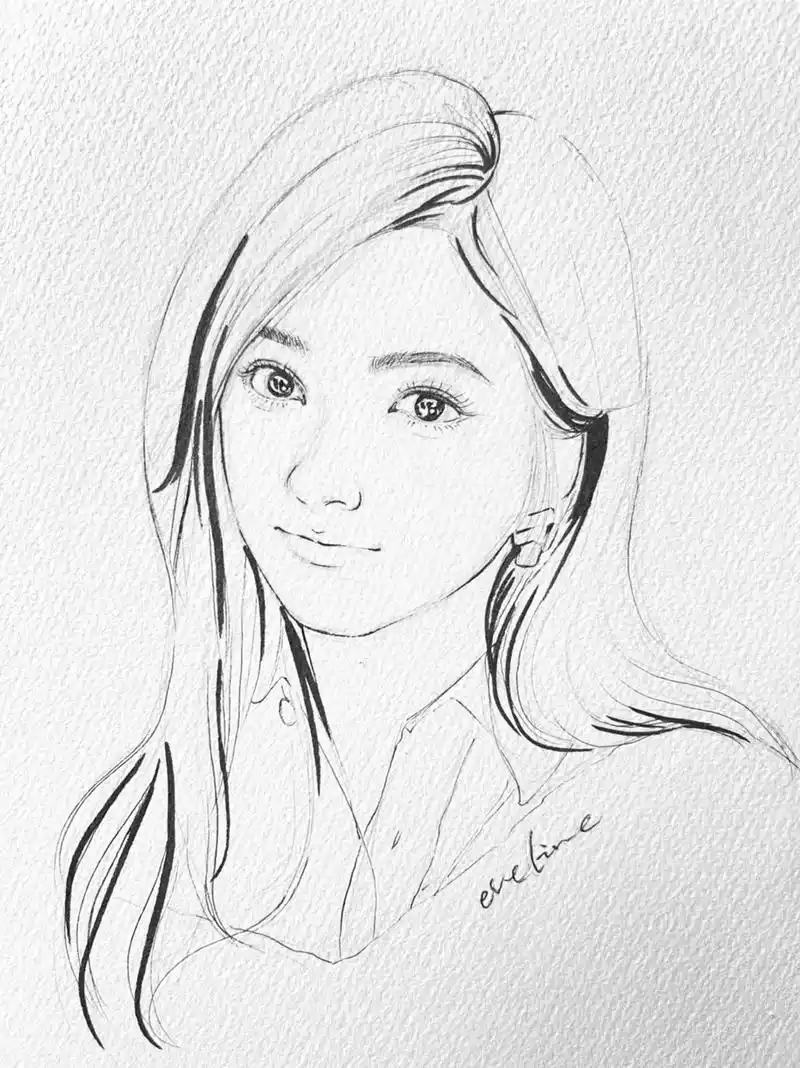 甜度超标#景甜 #手绘头像 #画画使我快乐 - 抖音