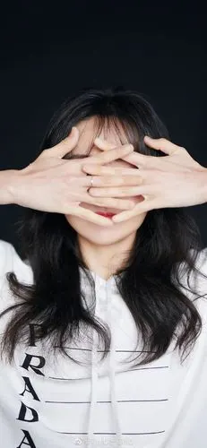 郑爽可爱小清新高清手机壁纸