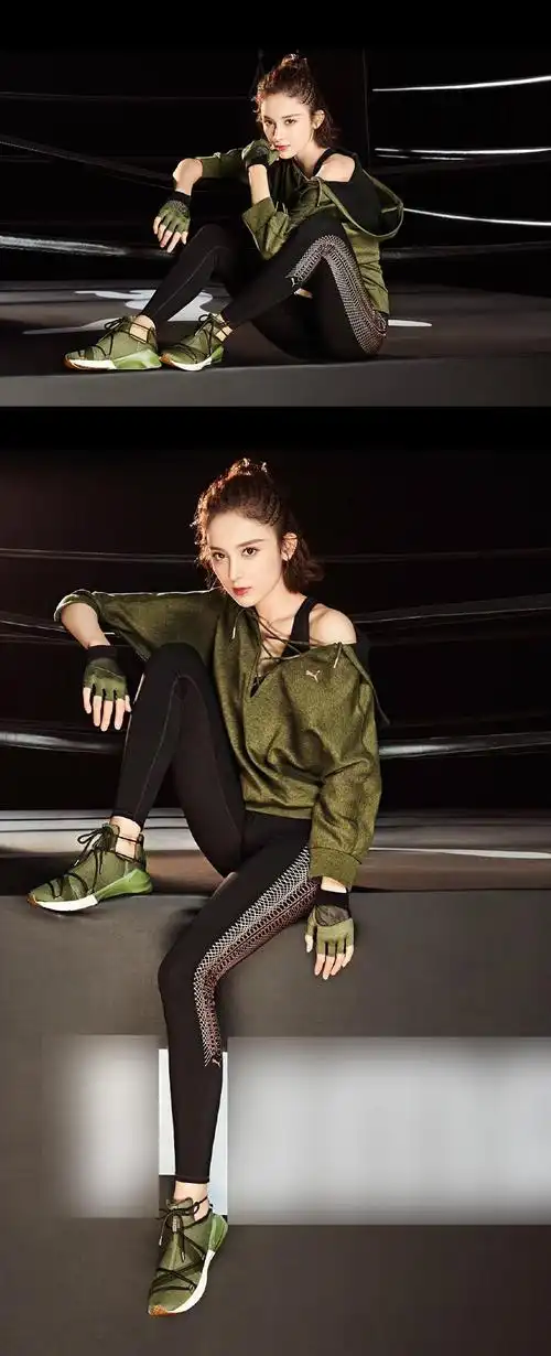 古力娜扎运动装火力全开, 皮肤白到发光, 网友: 看过视频,没ps