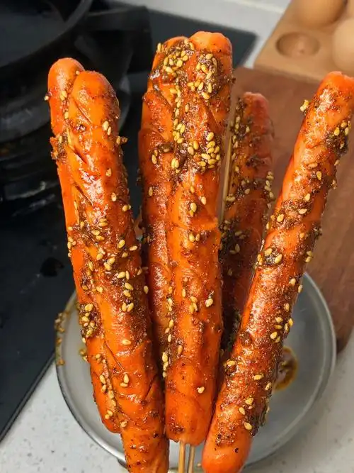 就是这个味锁死这个自制街边烤肠做法60