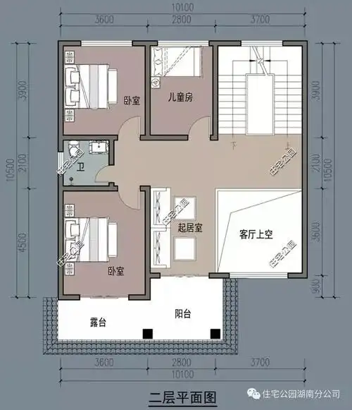 回村盖房,就要来一栋这样的养老别墅,10x10米好户型分享_设计