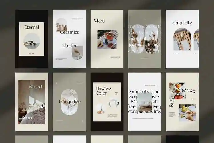 的高品质instagram社交媒体banner海报设计模板psd源文件编号82635745