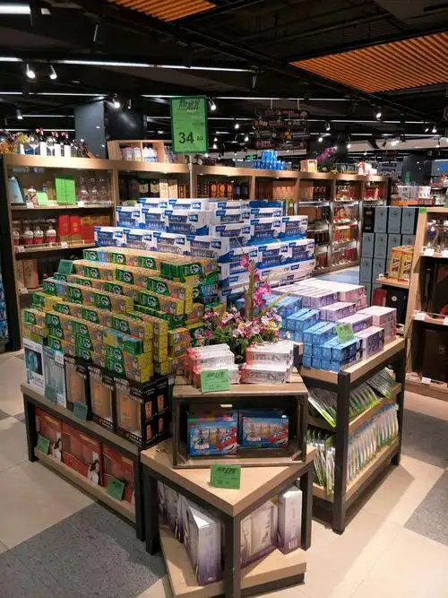 中百仓储万科嘉园店星期四商品陈列与标识图片