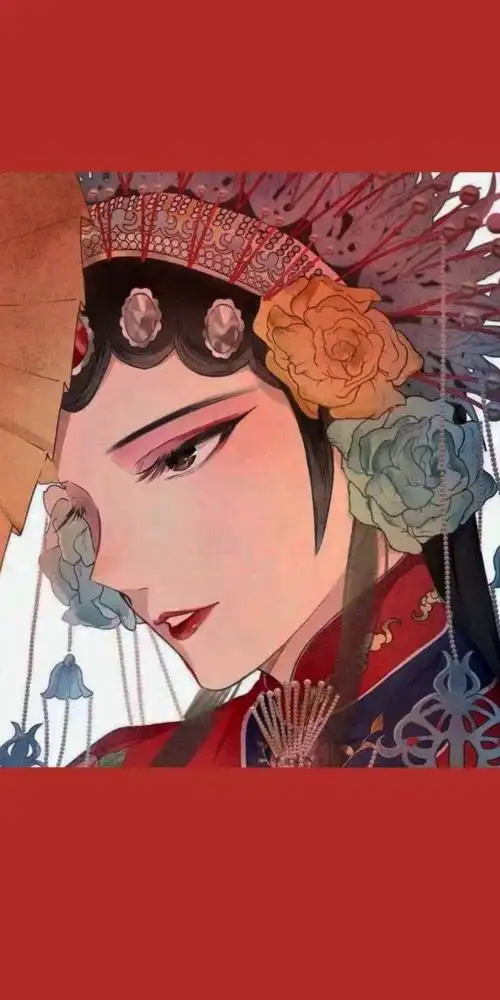 江阮妤古风红色系