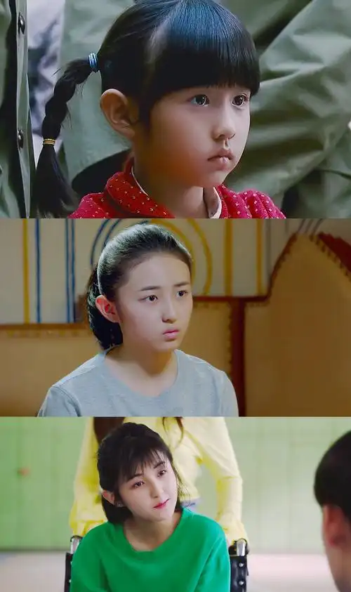 张子枫 真的是从小美到大!小时候是童真的,少年时期是青涩的