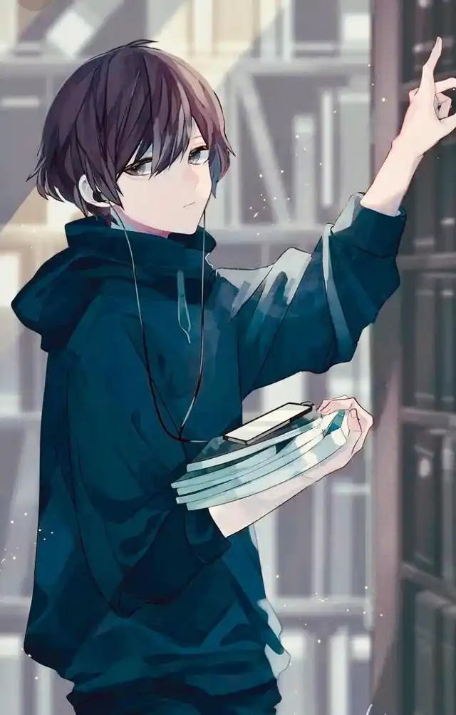 帅气十足的男生动漫壁纸图