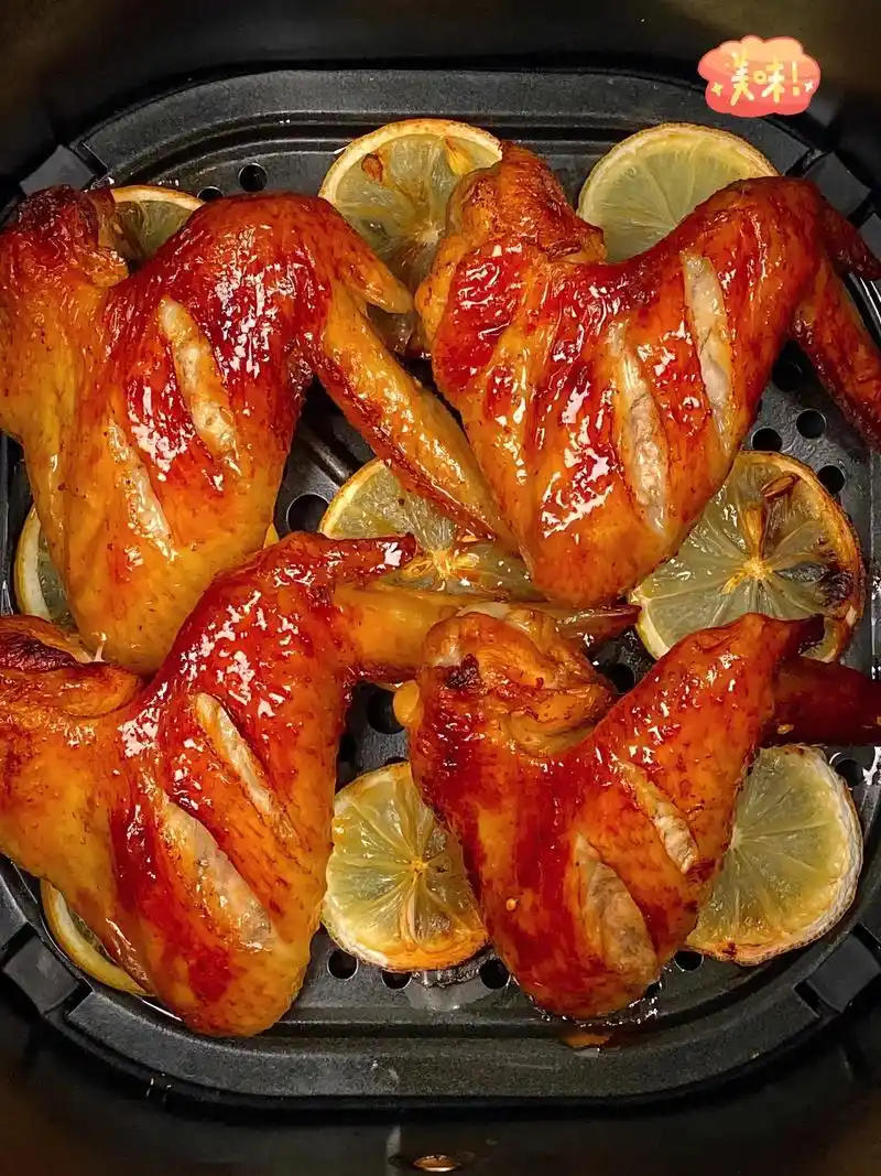万物皆可炸之柠檬鸡翅.#空气炸锅美食 #整点鸡翅吃吃吧 #用 - 抖音