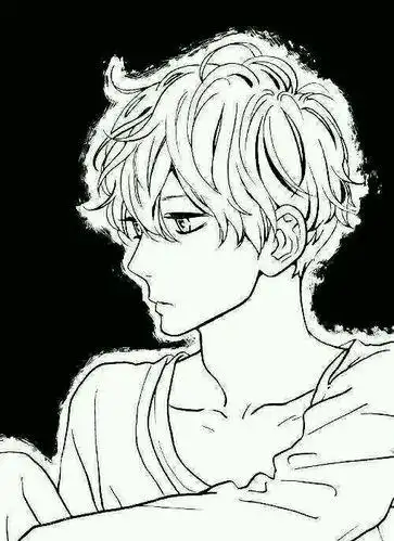 动漫人物简笔画二次元男生简笔画眼镜男生帅气古风男生侧脸怎么画男生