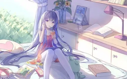 出自:同人手绘动漫美女二次元壁纸图片-(1/8)-高清壁纸库