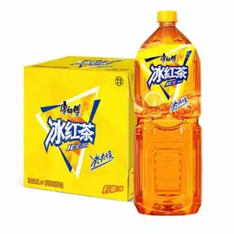 康师傅冰红茶 柠檬红茶饮料 2l*6瓶 聚餐整箱装 新日期 装 新日期【图