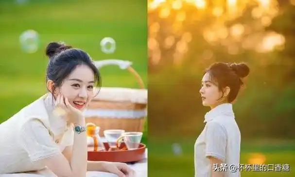 圆脸女星发型范本!赵露思,赵丽颖发型超显瘦,短圆脸适合浏海