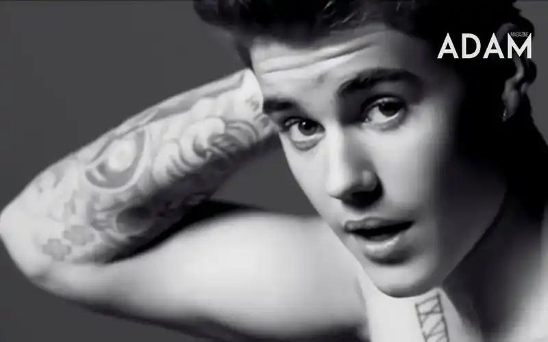 歌手贾斯汀·比伯为ck代言