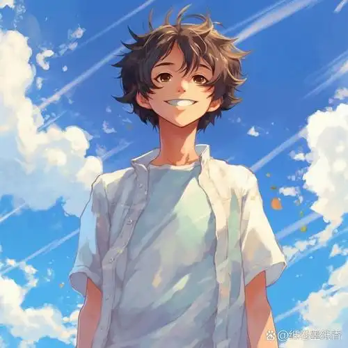 男生干净阳光的头像