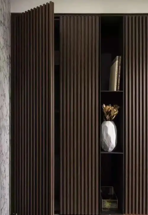 实木格栅效果展示