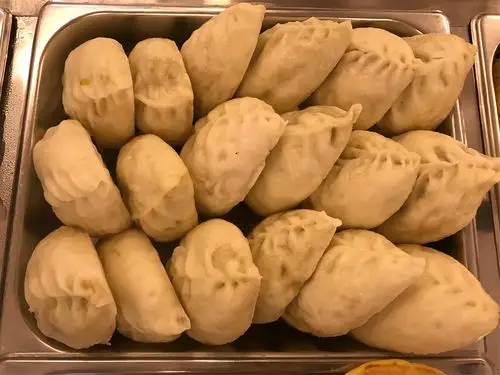 大食堂早餐菜品照片