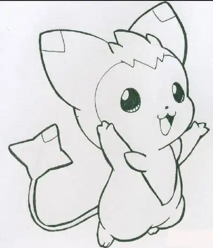 12星座超萌简笔画好好看哟超萌可爱的龙猫卡通动漫简笔画图片欣赏