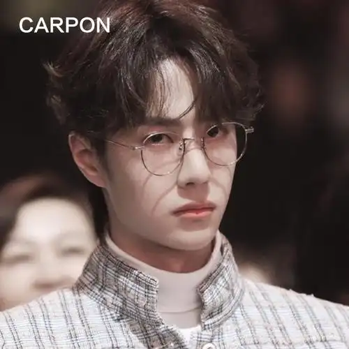 近视眼镜圆框男女防蓝光抗辐射眼睛架王一博微博之夜同款金丝眼镜