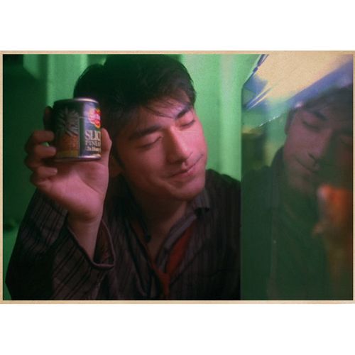 重庆森林梁朝伟王菲电影海报餐厅奶茶咖啡厅网咖宿舍现代装饰画