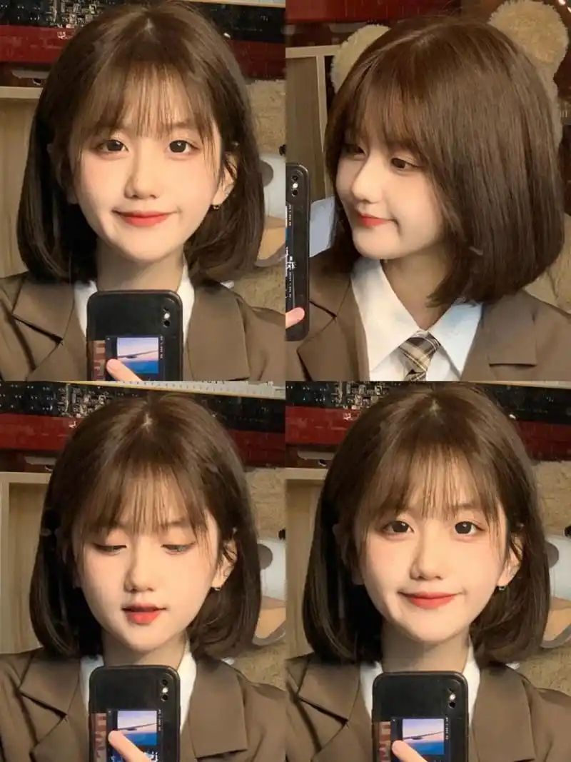 初恋头短发～超适合圆脸女生发型,甜美短发| ||||||| 初恋发型圆脸