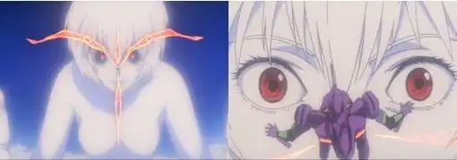 随着《来吧,甜蜜的死亡》响起,丽(莉莉丝)迎合着真嗣的想法(即使是