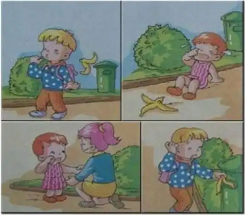 《不乱扔果皮纸屑》2020.10.25