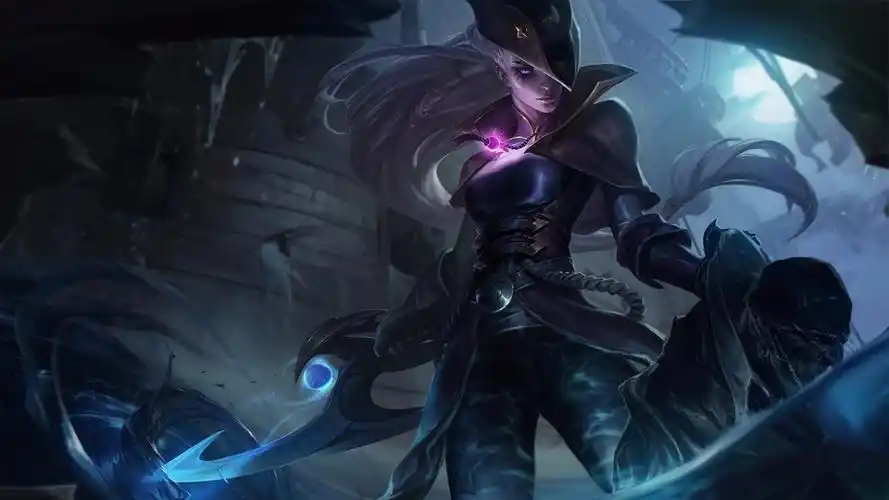 英雄联盟 lol 黑暗之潮 戴安娜 游戏壁纸壁纸