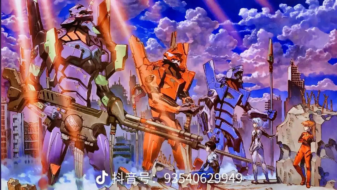 eva #新世纪福音战士 #霸气壁纸 - 抖音