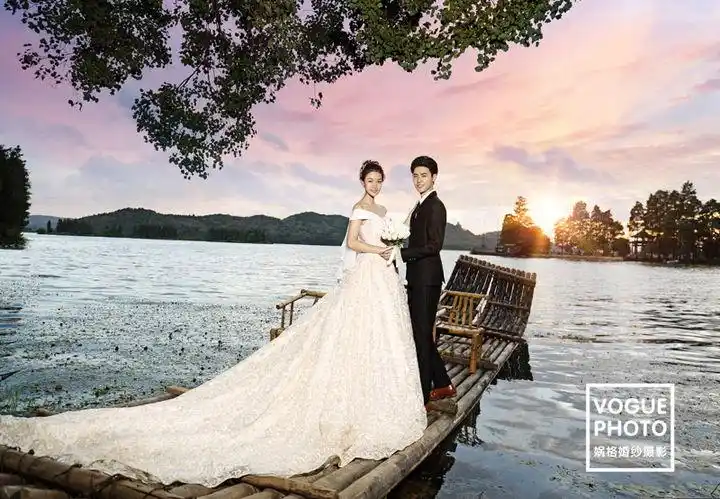 落雁岛婚纱照【视尚婚纱摄影】娲格总店
