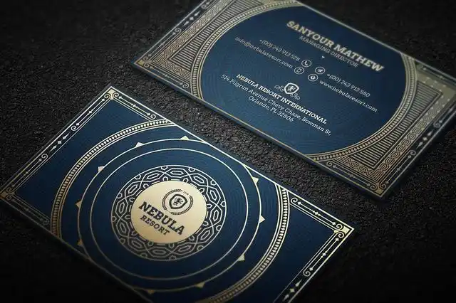 商务名片设计欣赏简出你的个性