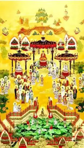 西方极乐世界庄严图