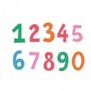 阿拉伯卡通数字