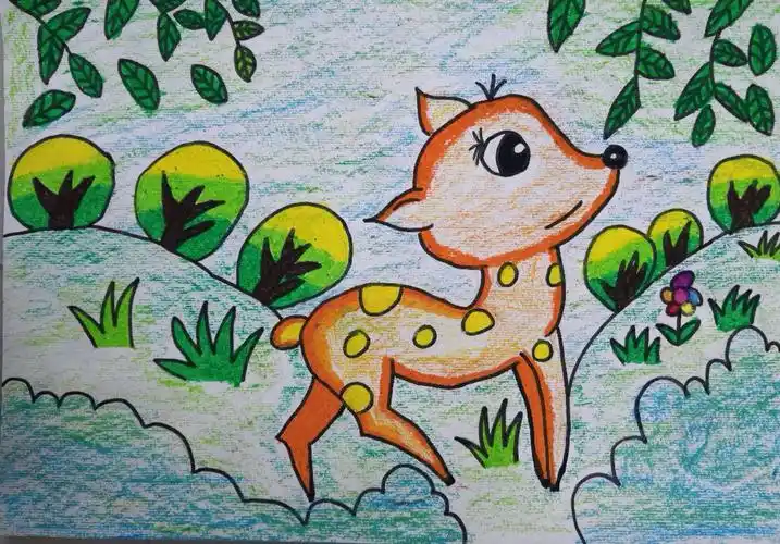 解放路第一小学第五届"七彩杯"绘画比赛获奖作品展 写美篇 一等奖 三