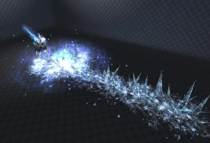 冰属性技能特效