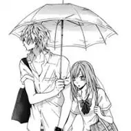 素描唯美情侣头像2