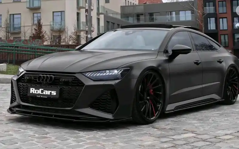 黑武士audi-rs7 西装暴徒