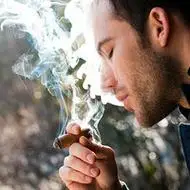 男生抽烟头像霸气的qq男生头像抽烟