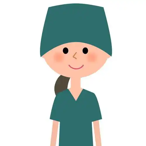 女性,白大褂,外科,插画,女人,穿,衣服