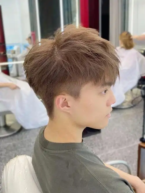 男生发色男生烫发男生纹理烫男生发型