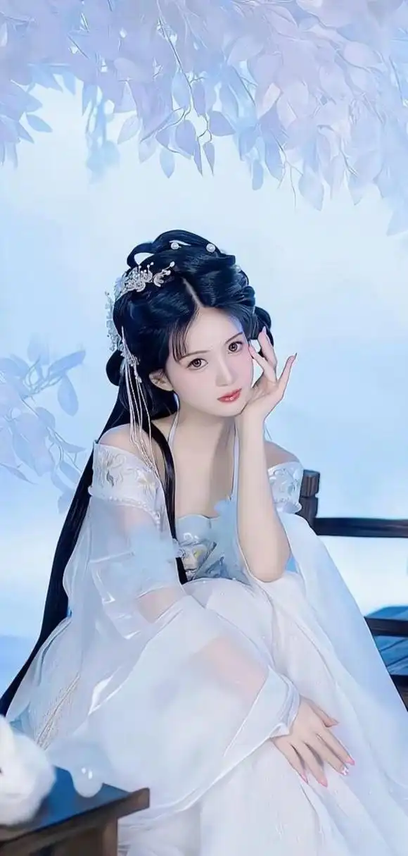 精美侧脸唯美古风