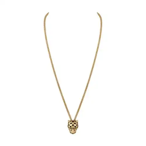 cartier 21年春夏 女士 项链 panthere de cartier卡地亚猎豹项链 n