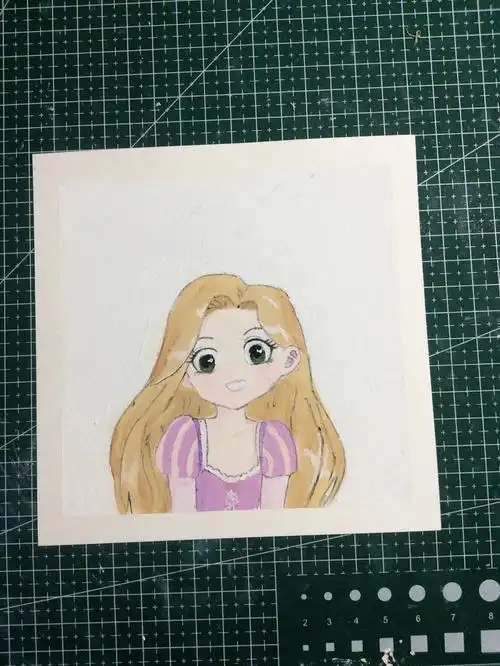 油画棒乐佩公主