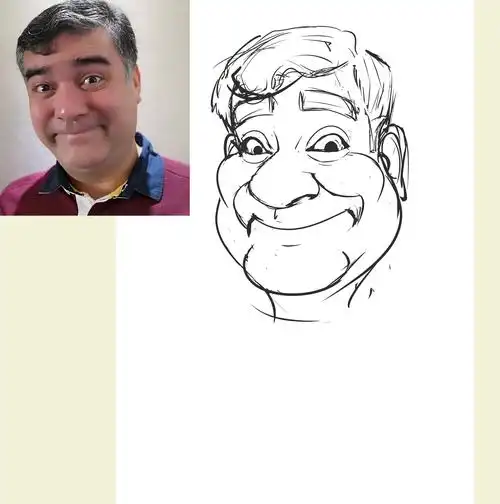 如何画出恰到好处的夸张肖像漫画