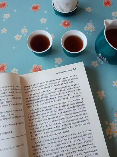 一盏茶一本书一张桌子,足已