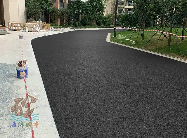 顺德中交诚湾悦府透水沥青工程,透水地坪,冷铺透水沥青-海绵城市(广州