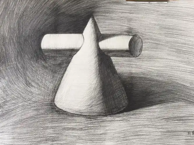 幼师一年级素描绘画作品大赛