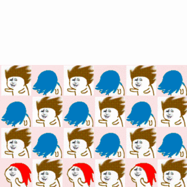 谁有金馆长甩头发的动态表情