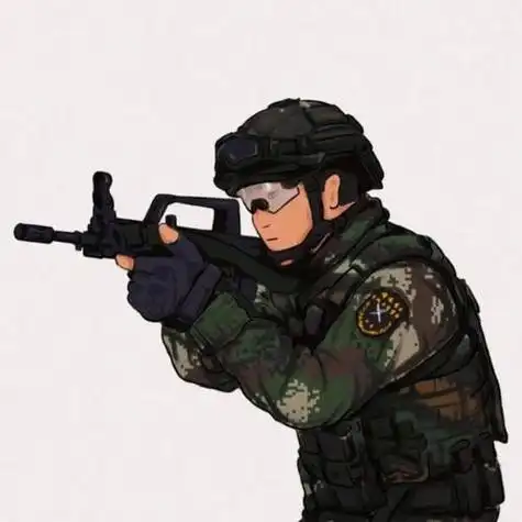 头像手绘兵哥哥头像军人头像