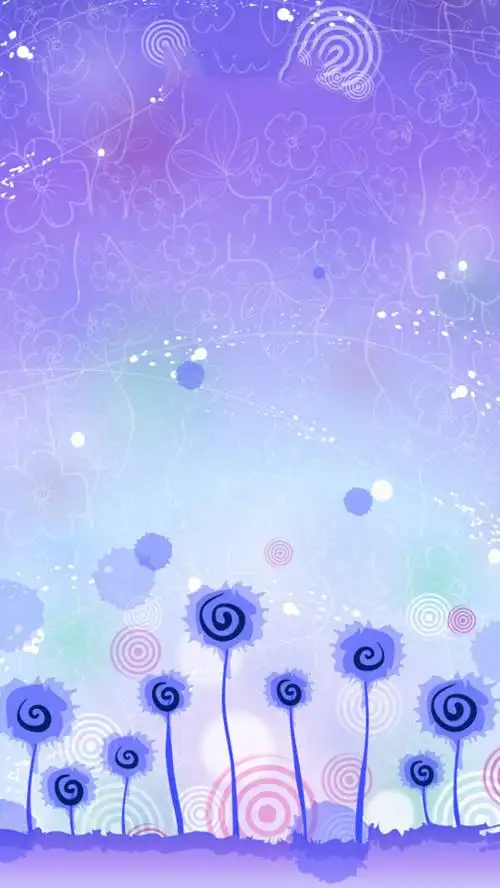 清新唯美淡蓝色背景h5背景