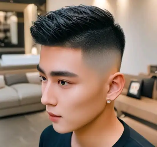 最适合中国男士的发型,非两侧铲短莫属,百变时尚真有型_头发_风格_让