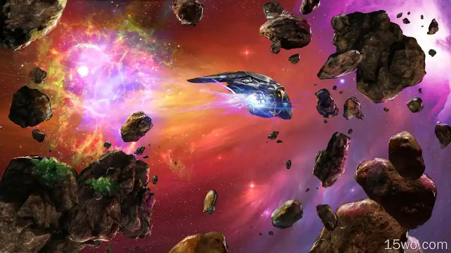 科幻 宇宙飞船 太空 asteroid 高清壁纸 3840x2160壁纸 炫酷时尚壁纸